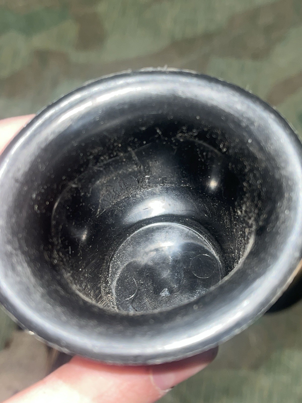 Original WW2 German Uniform M31 Medic Style Canteen & Cup Marked W.A.L. 43 - Image 15