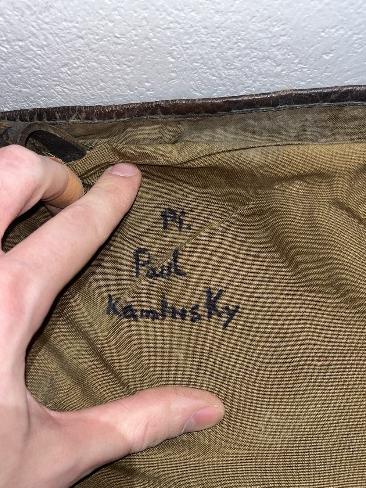 Original WW2 German Uniform M39 Pony Fur Tornister Backpack Marked 1942 - Image 14