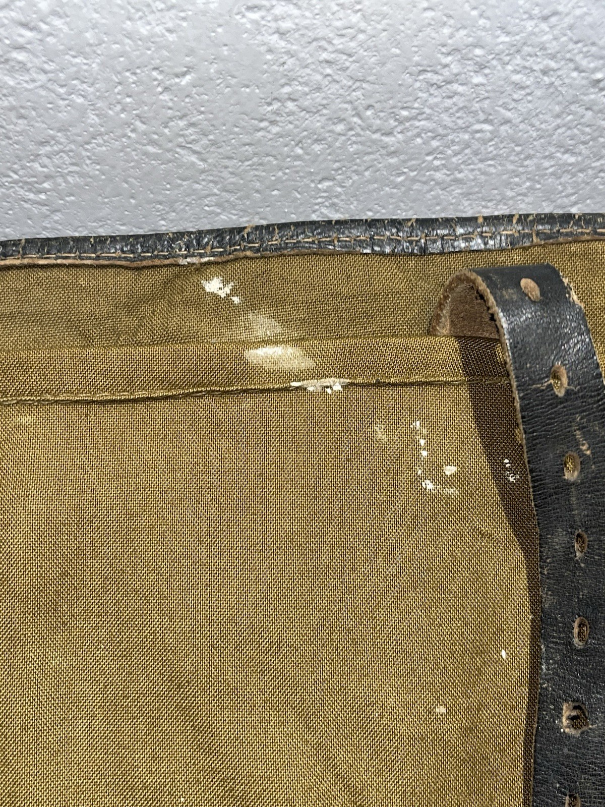 Original WW2 German Uniform M39 Pony Fur Canvas Tornister Backpack Marked 1942 - Image 13