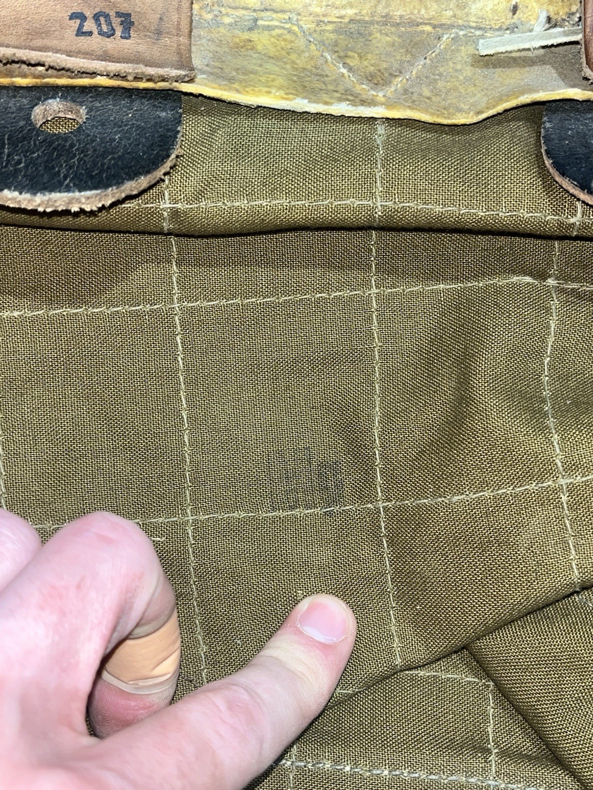 Original WW2 German Uniform M39 Pony Fur Canvas Tornister Backpack Marked 1942 - Image 23