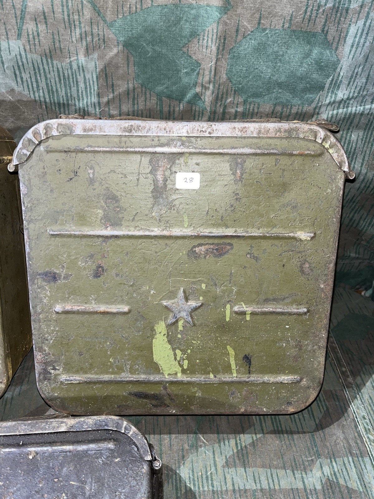 Original WW1 / WW2 Soviet Russian USSR Maxim M1910 Ammo Can 7.62X54 Good Cond. - Image 5