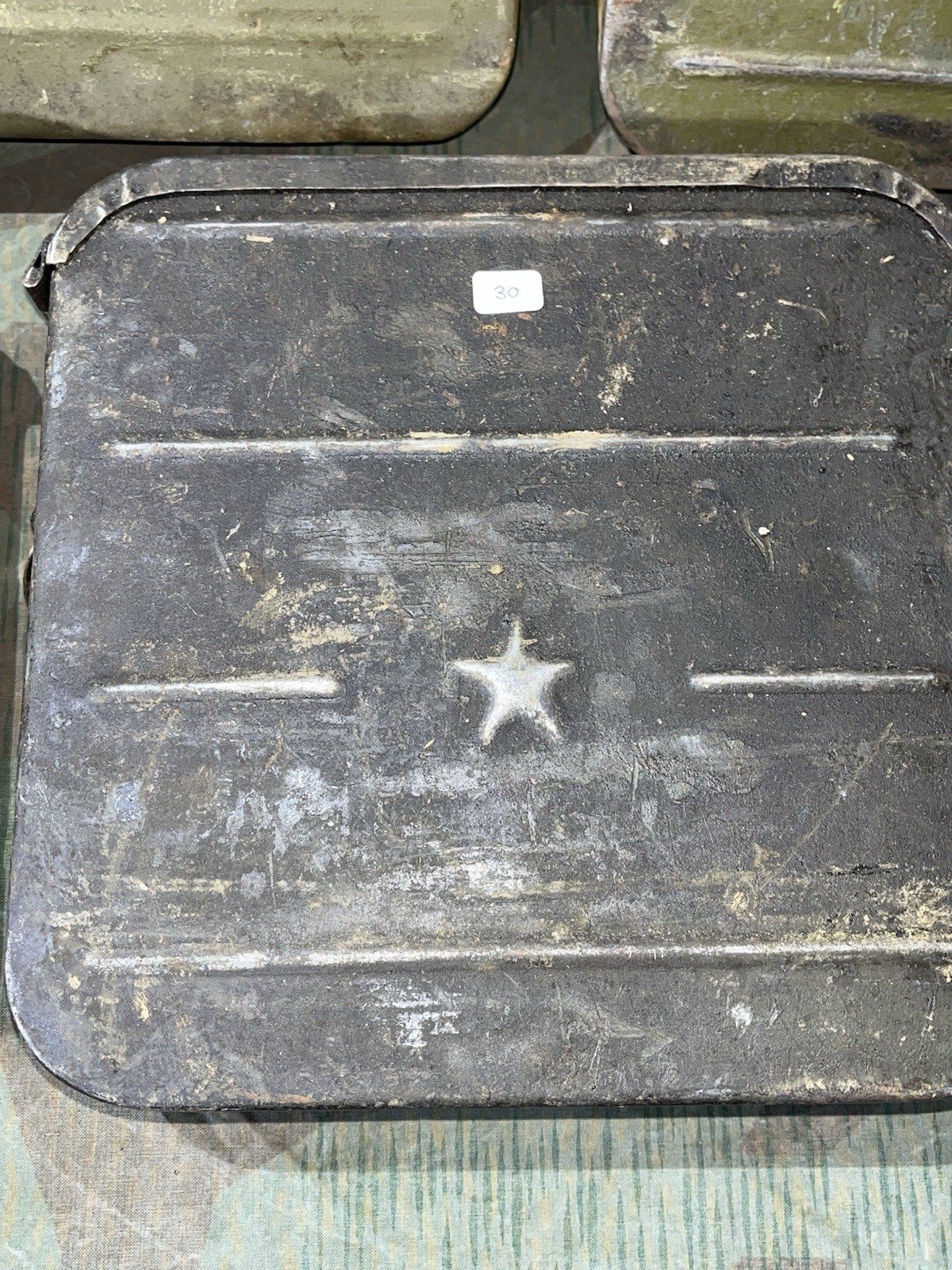 Original WW1 / WW2 Soviet Russian USSR Maxim M1910 Ammo Can 7.62X54 Good Cond. - Image 7