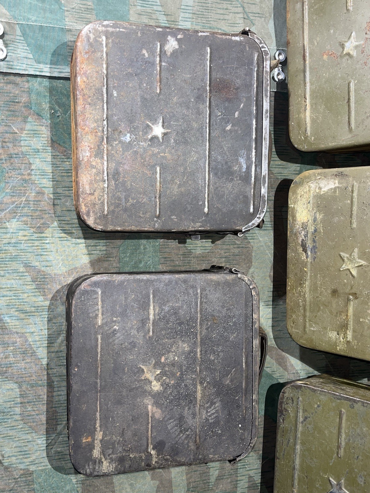 Original WW1 / WW2 Soviet Russian USSR Maxim M1910 Ammo Can 7.62X54 Good Cond. - Image 9