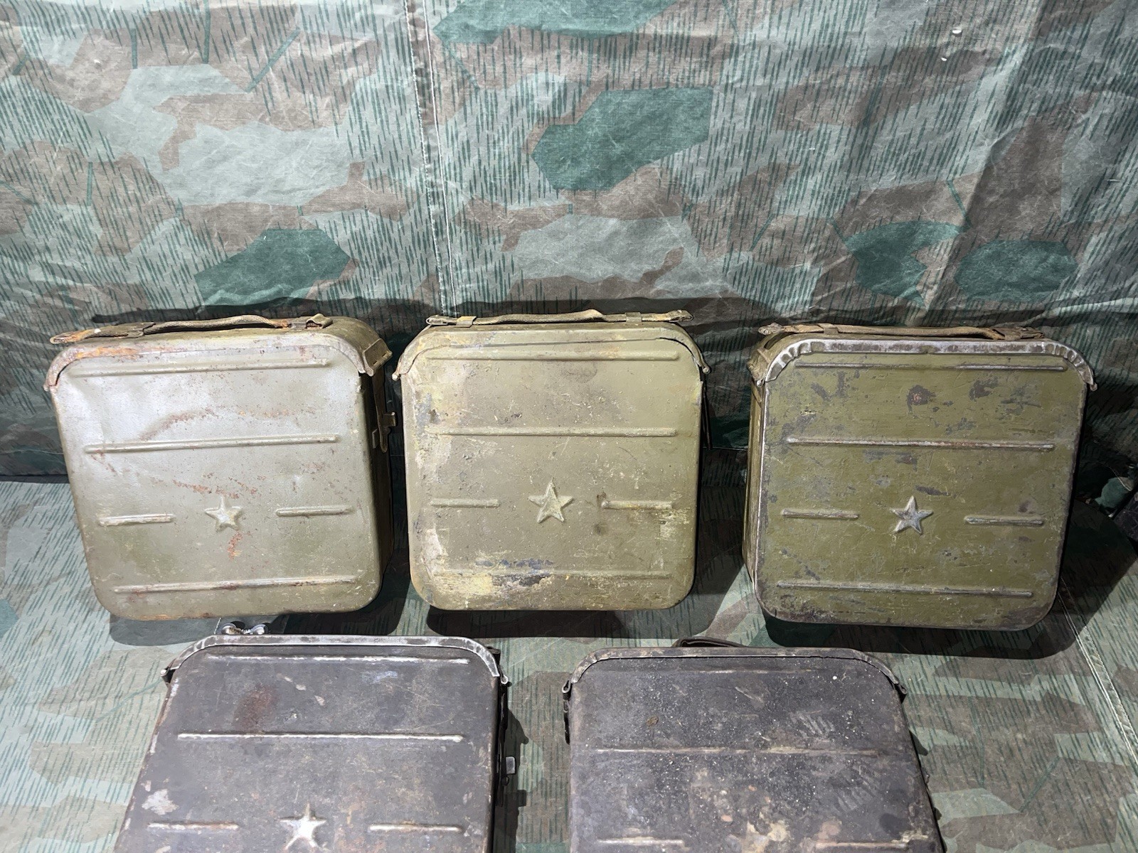Original WW1 / WW2 Soviet Russian USSR Maxim M1910 Ammo Can 7.62X54 Good Cond. - Image 10