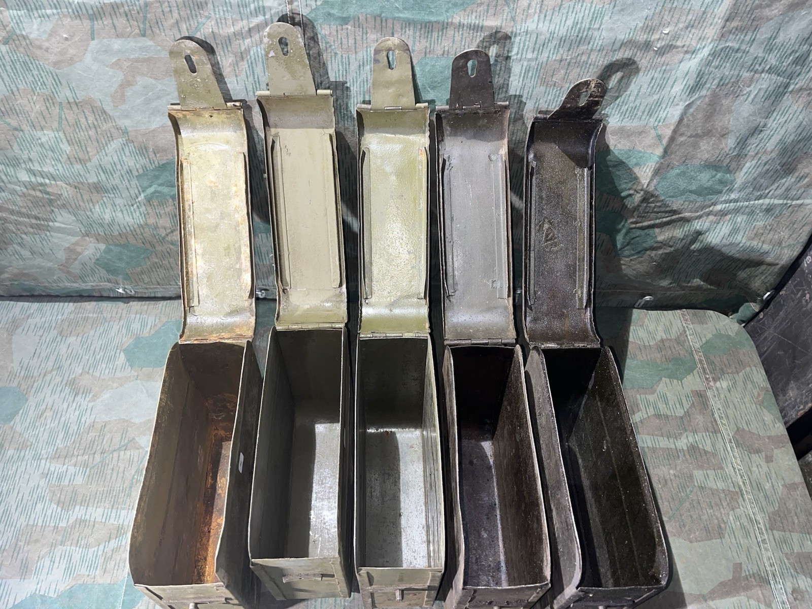 Original WW1 / WW2 Soviet Russian USSR Maxim M1910 Ammo Can 7.62X54 Good Cond. - Image 14