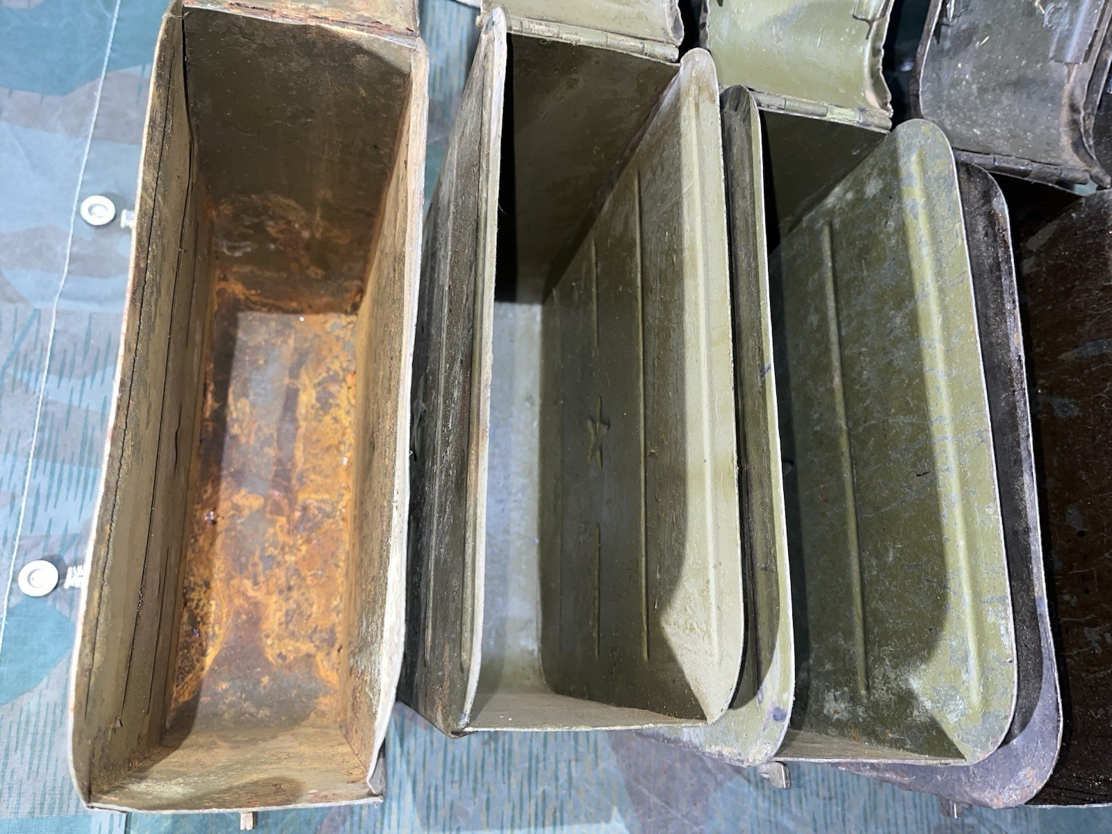Original WW1 / WW2 Soviet Russian USSR Maxim M1910 Ammo Can 7.62X54 Good Cond. - Image 15
