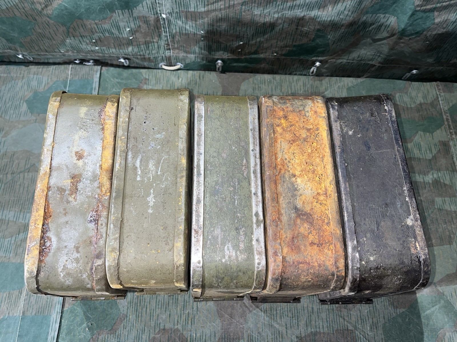 Original WW1 / WW2 Soviet Russian USSR Maxim M1910 Ammo Can 7.62X54 Good Cond. - Image 18