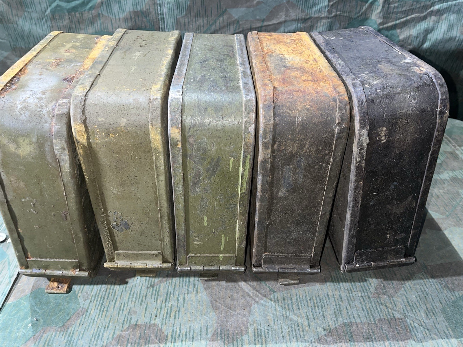 Original WW1 / WW2 Soviet Russian USSR Maxim M1910 Ammo Can 7.62X54 Good Cond. - Image 19