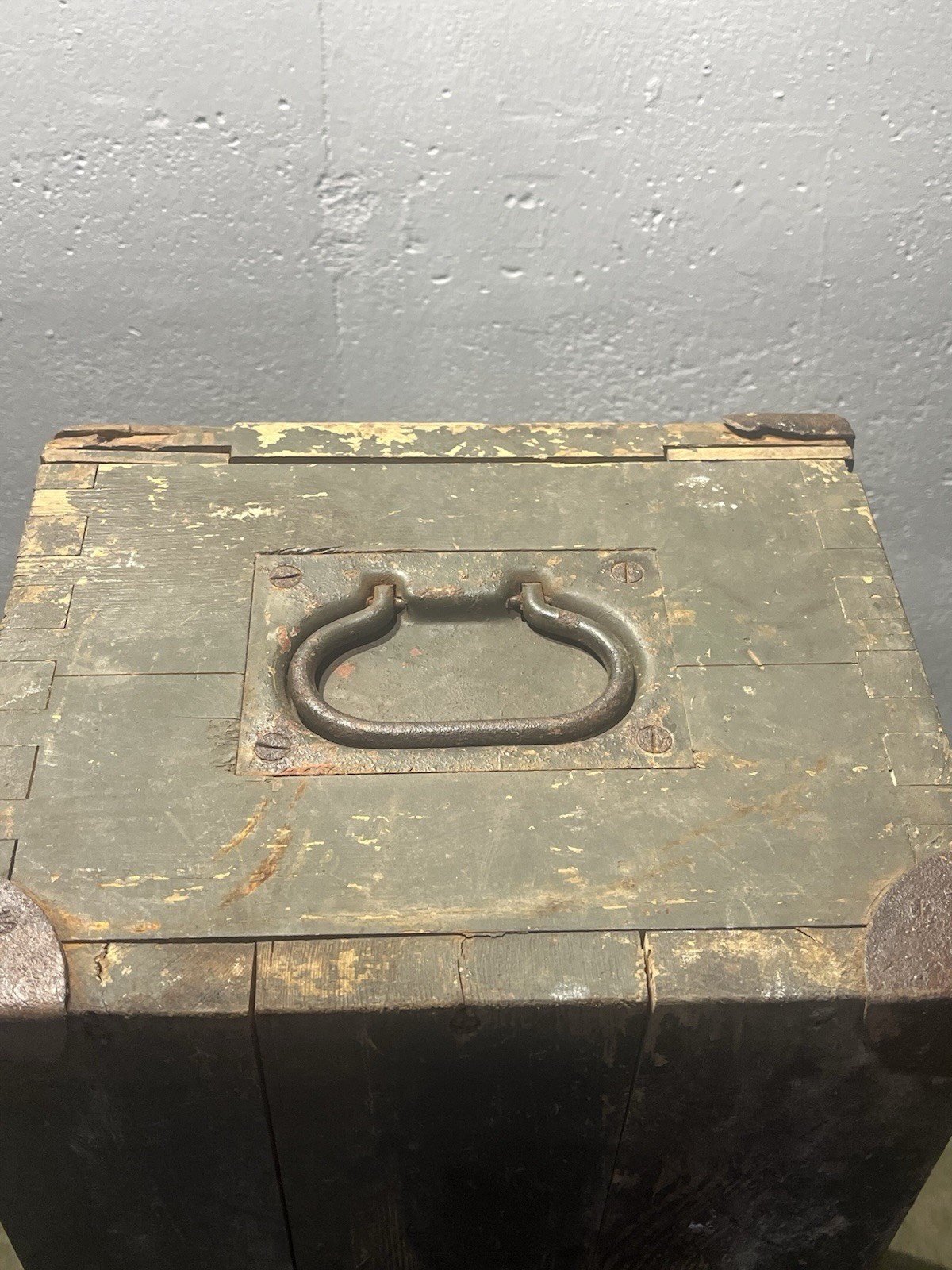 Original WW2 German Wehrmacht 5cm Wgr. 36 Mortar Munition Large Wood Crate Empty - Image 16
