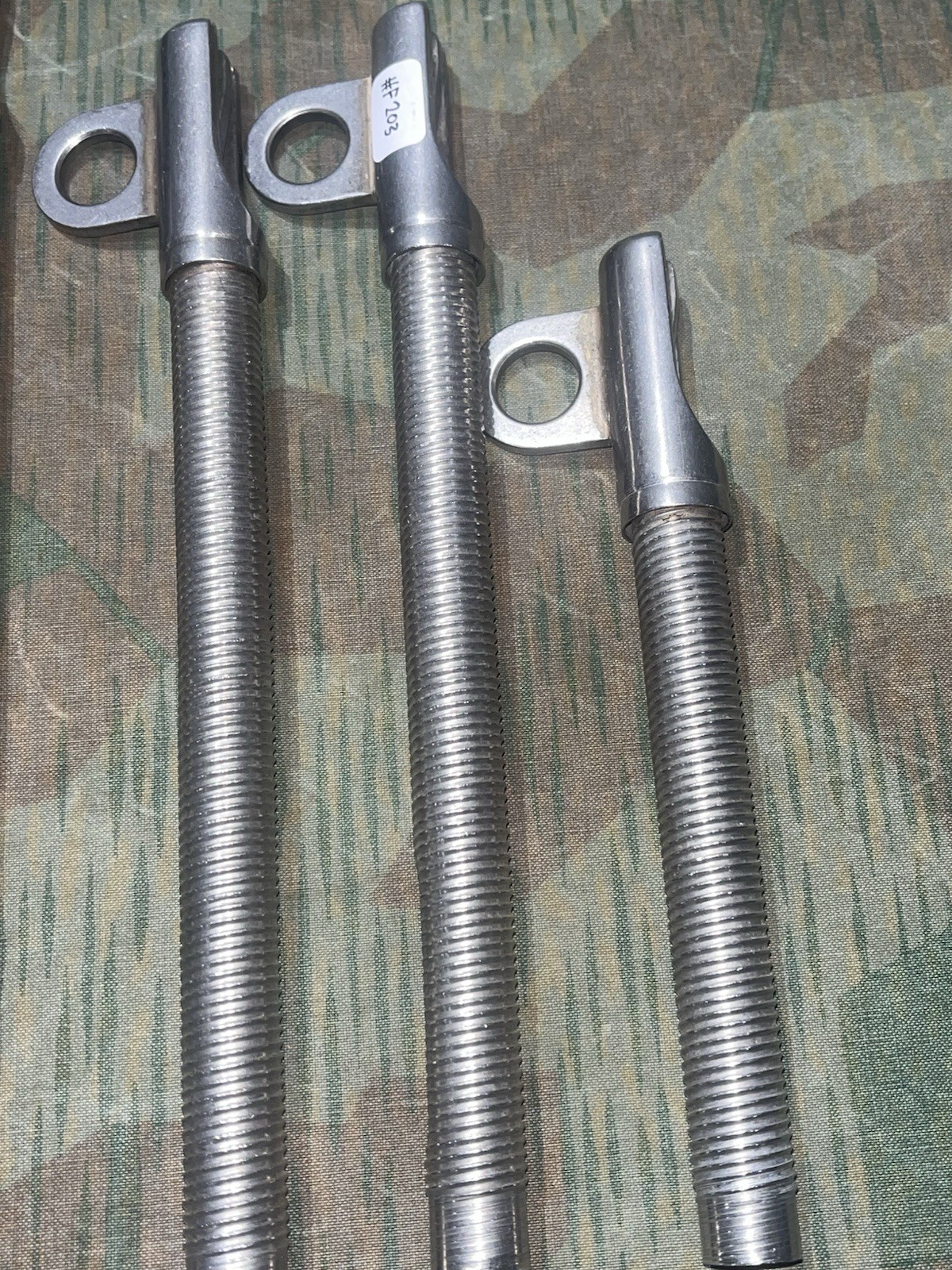 WW2 German Style Gebirgsjäger Mountain Climbing 8x Ice Screw Hooks Salewa W. German - Image 5