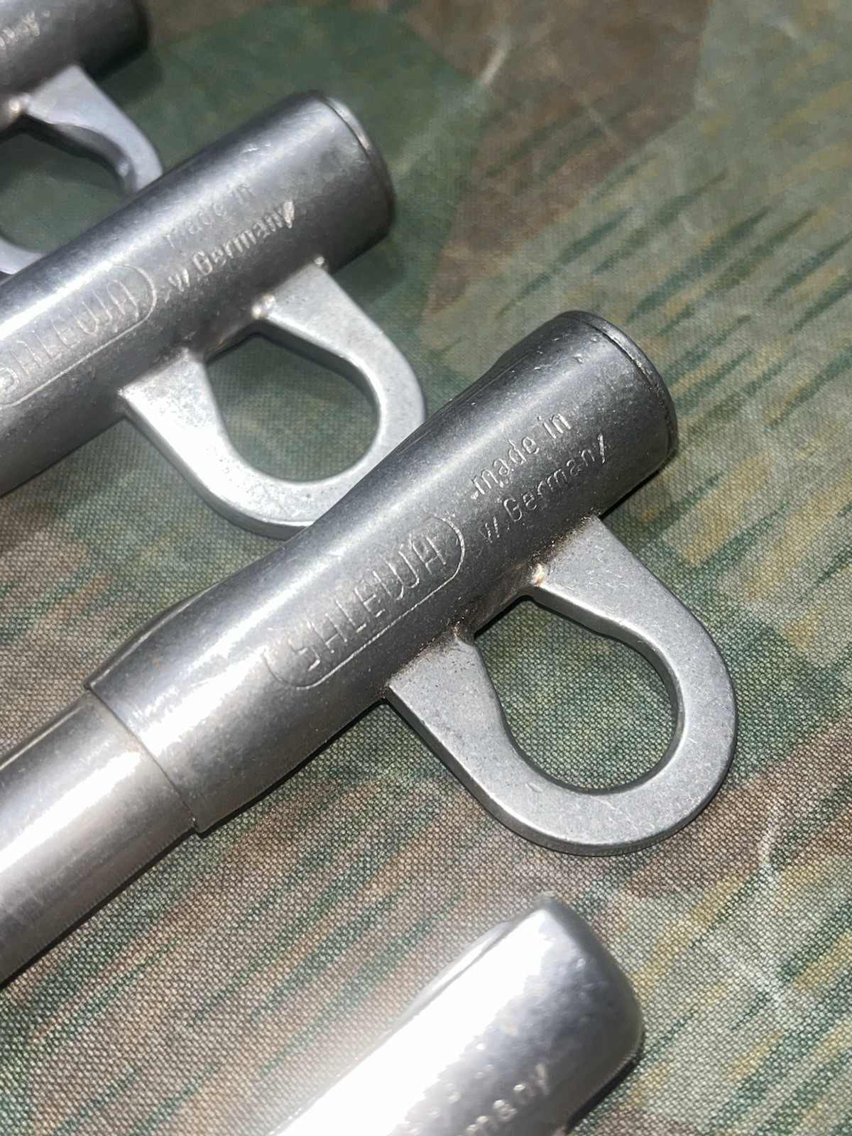 WW2 German Style Gebirgsjäger Mountain Climbing 8x Ice Screw Hooks Salewa W. German - Image 10