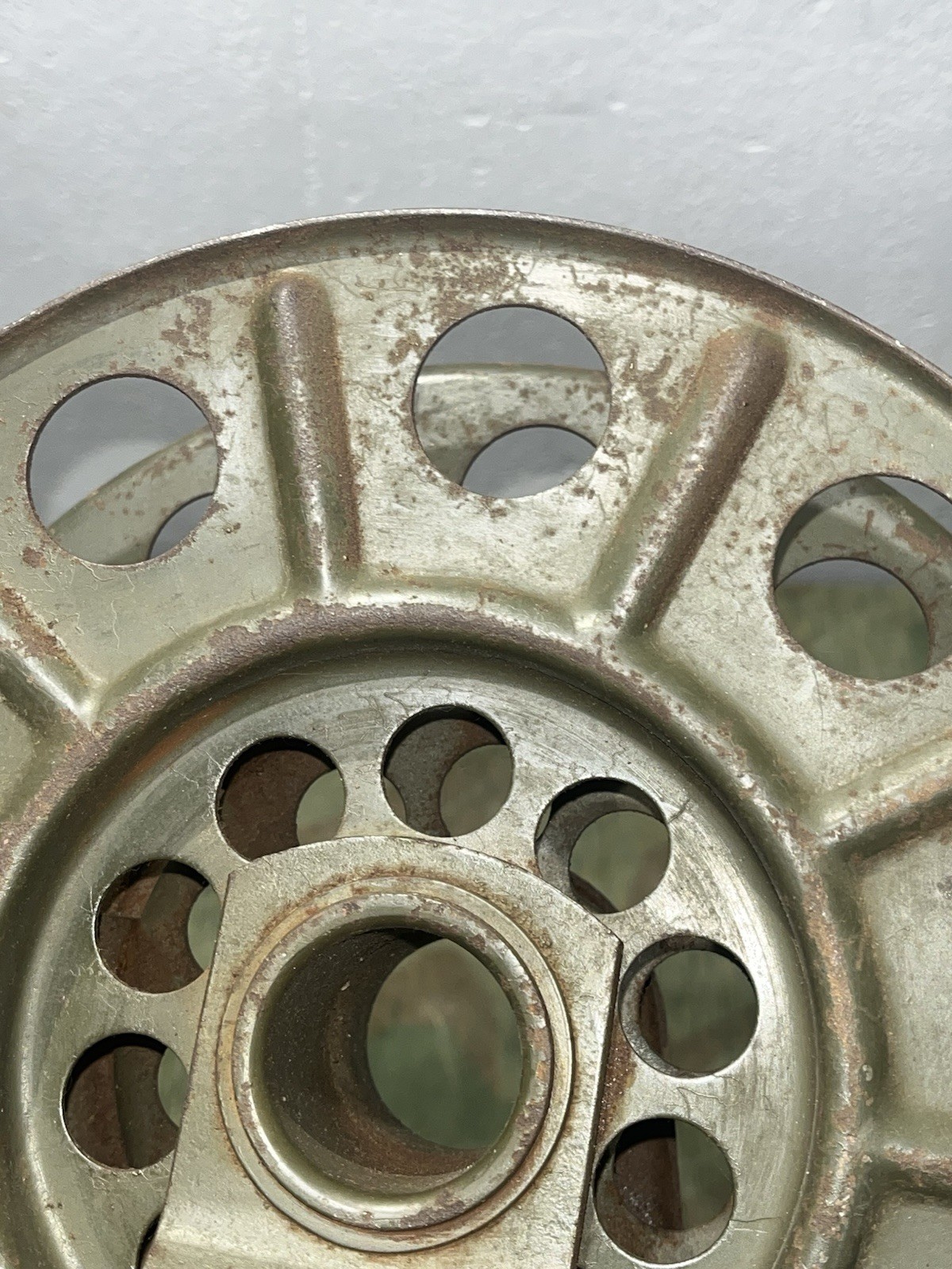 Original WW2 German FF33 Field Telephone Wire Hand Cable Reel 1937 - Image 16