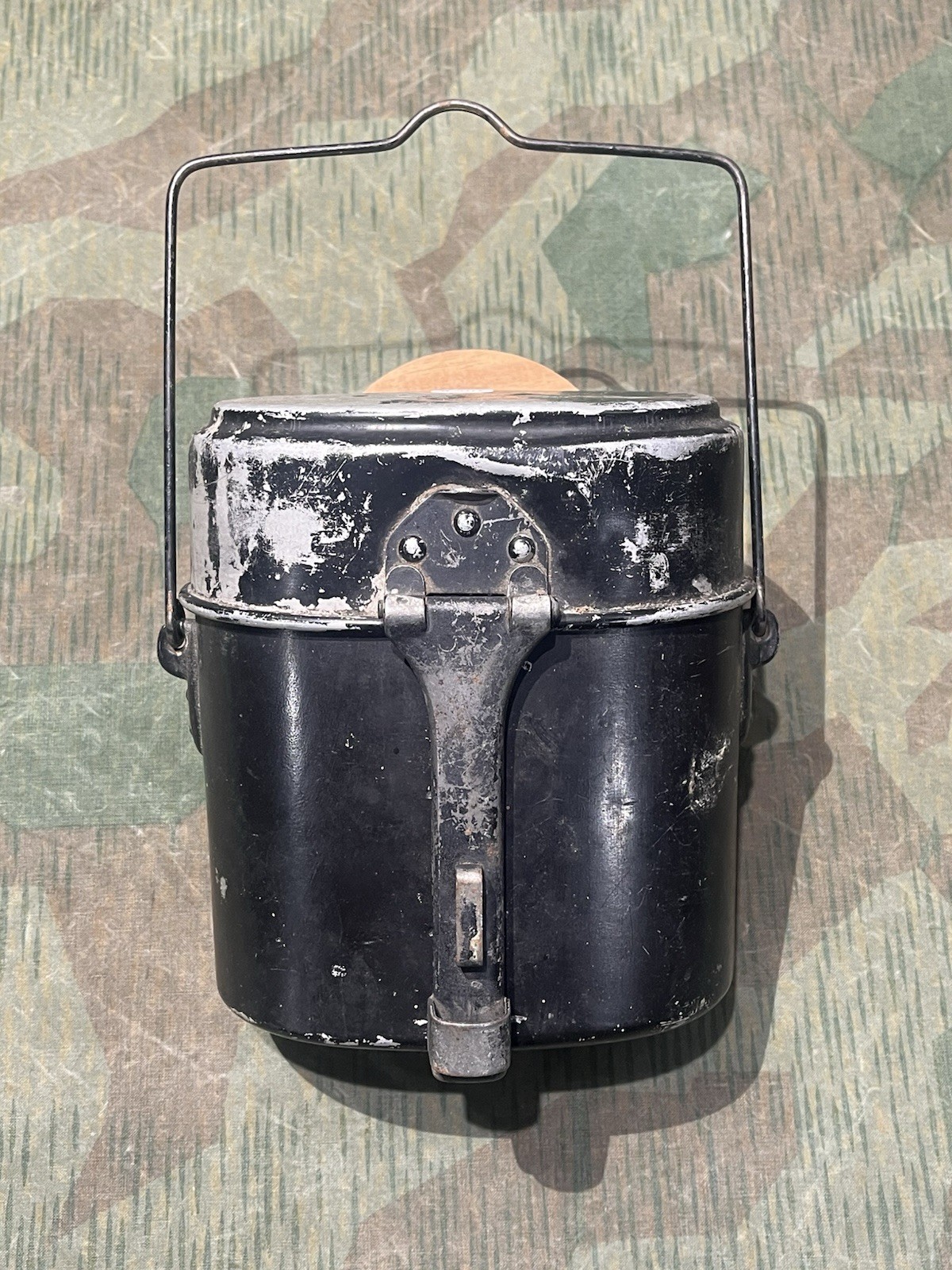 Original WW1 / WW2 German M1910 Style Mess Tin Kit Marked FA2 1934