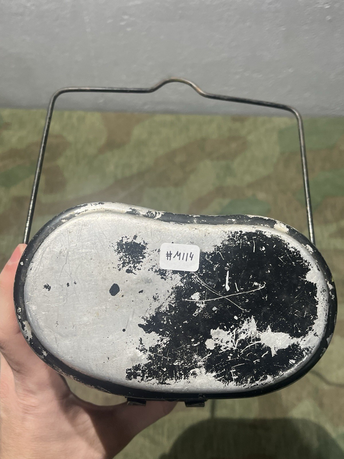 Original WW1 / WW2 German M1910 Style Mess Tin Kit Marked FA2 1934 - Image 4