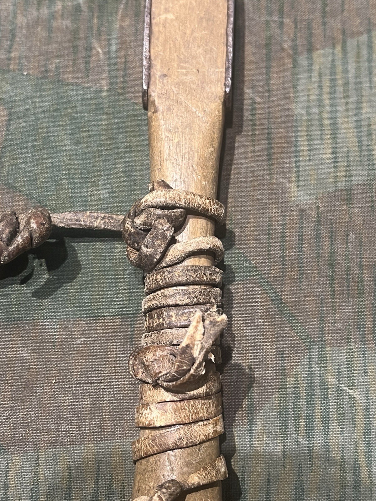 Original WW2 German Gebirgsjäger Mountain Climbing Hammer Unit Marked - Image 3