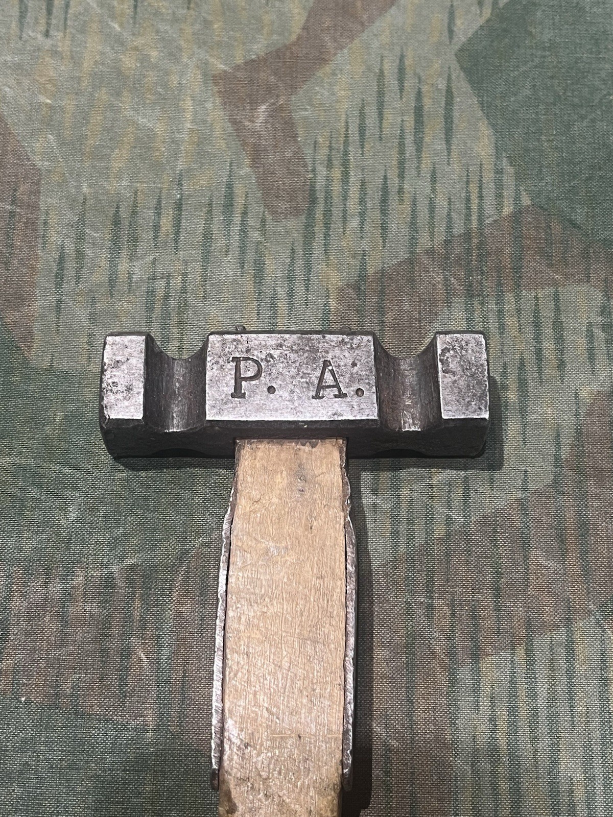 Original WW2 German Gebirgsjäger Mountain Climbing Hammer Unit Marked - Image 5