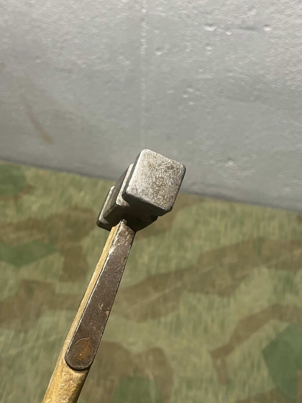 Original WW2 German Gebirgsjäger Mountain Climbing Hammer Unit Marked - Image 9