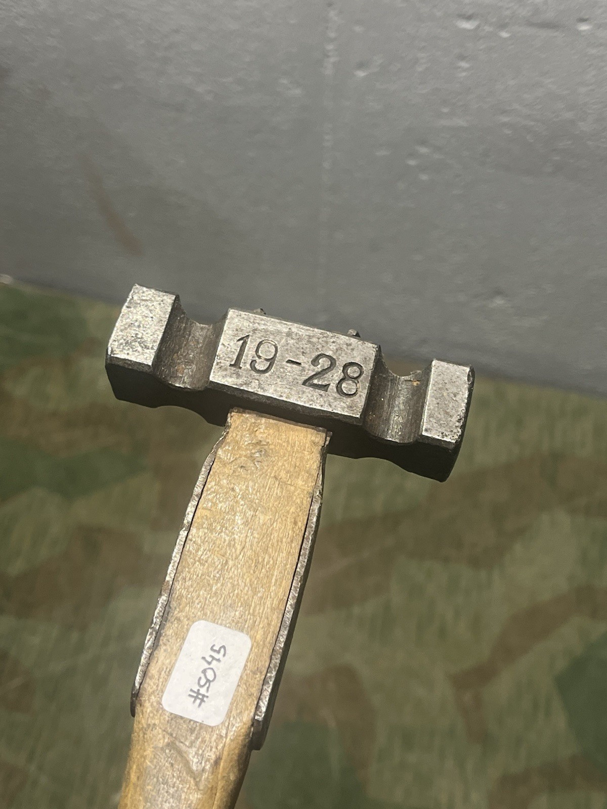 Original WW2 German Gebirgsjäger Mountain Climbing Hammer Unit Marked - Image 10