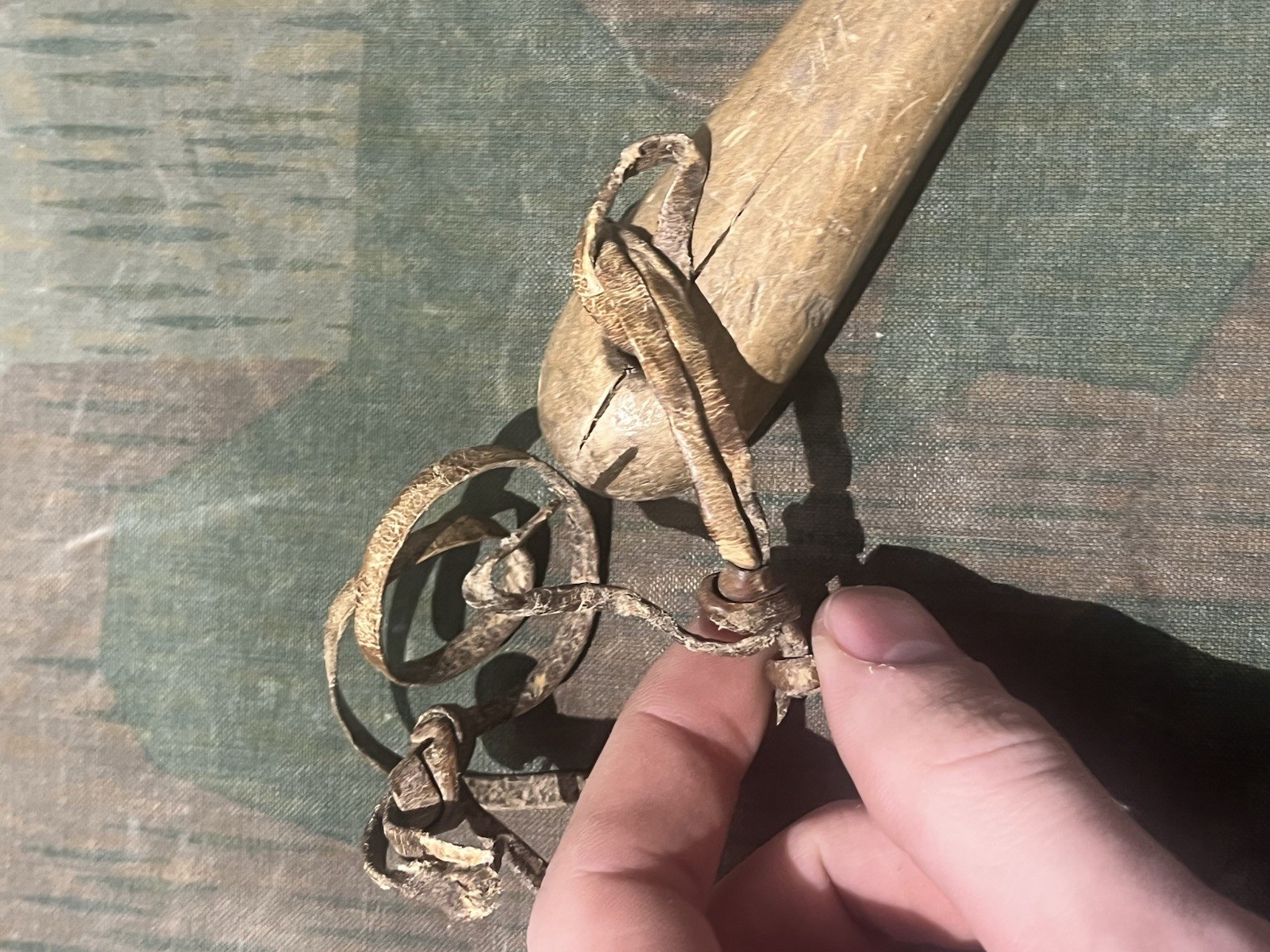 Original WW2 German Gebirgsjäger Mountain Climbing Hammer Unit Marked - Image 15