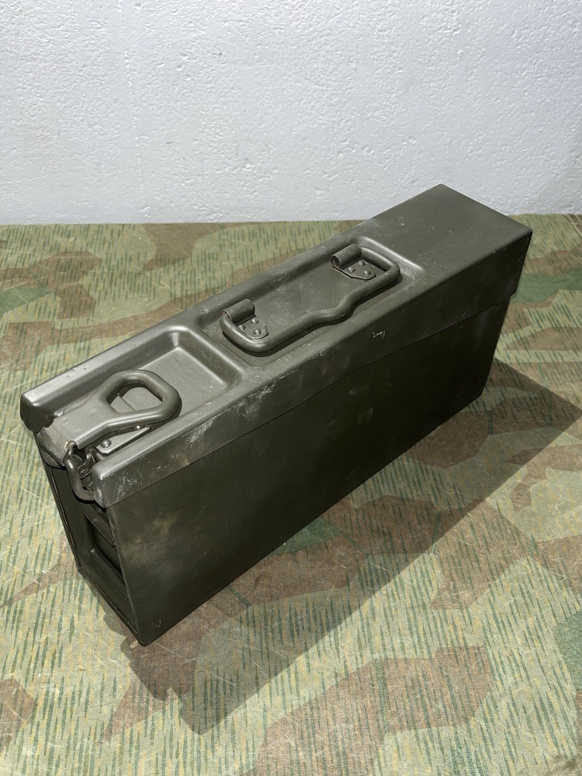 WW2 German Style / Yugo Mg42 Mg34 Ammo Can Panzergrau Painted