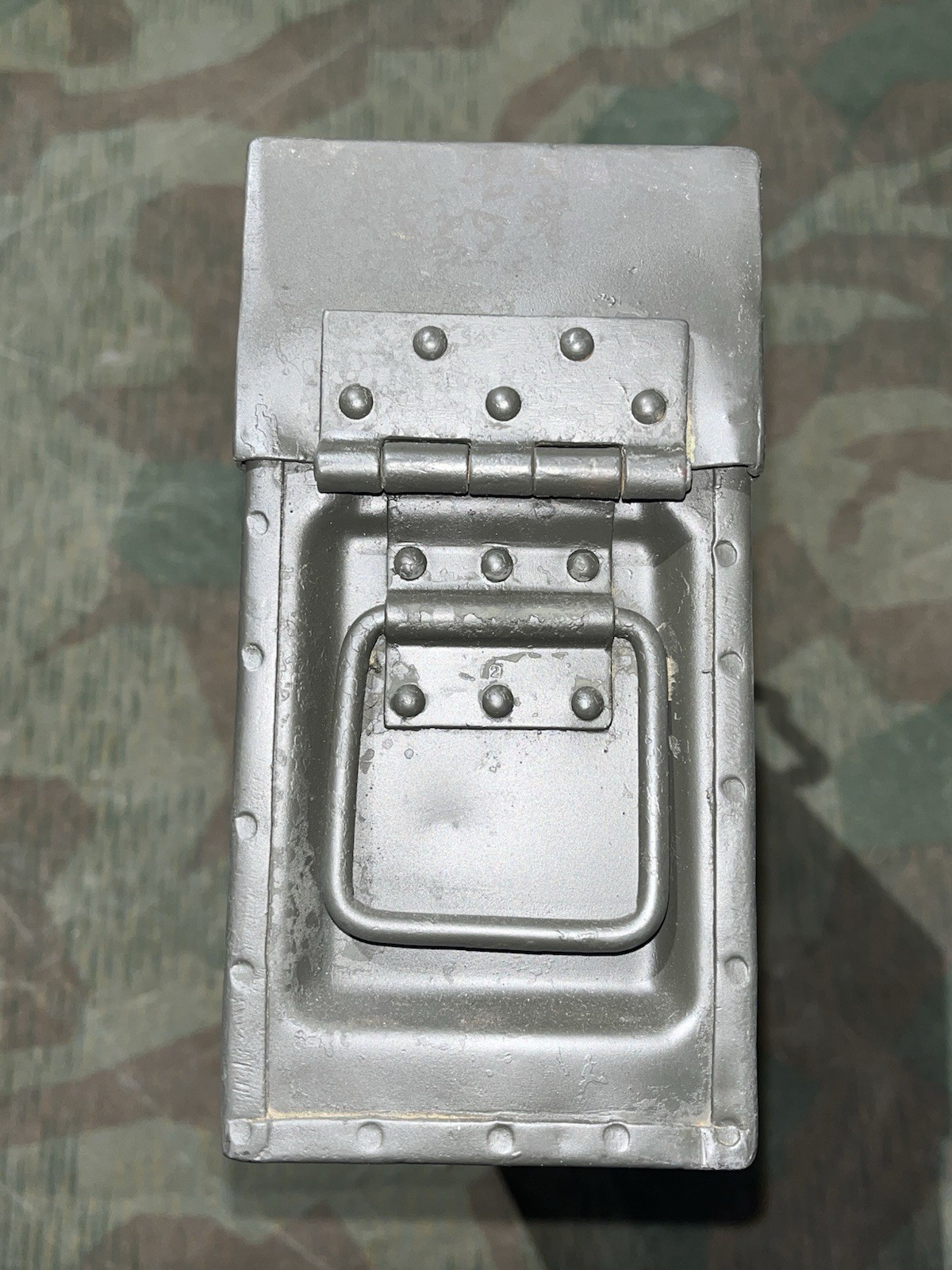 WW2 German Style / Yugo Mg42 Mg34 Ammo Can Panzergrau Painted - Image 7