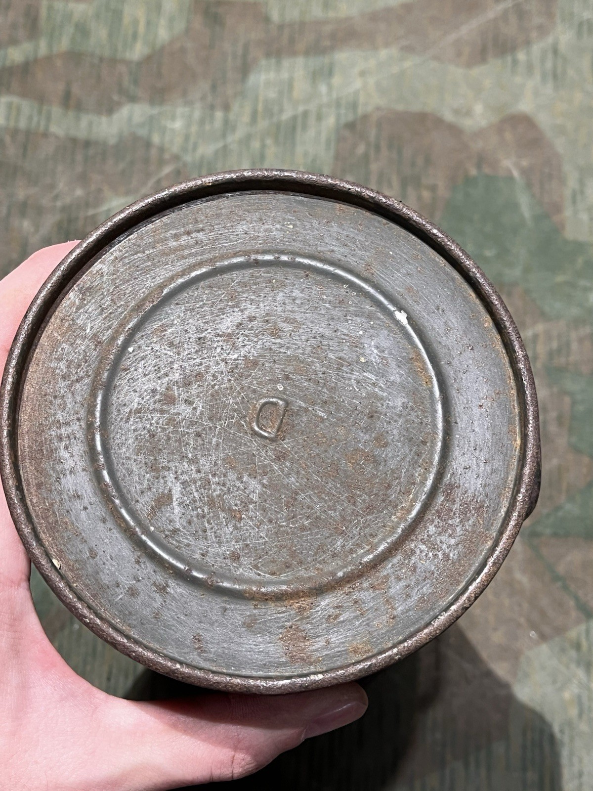 Original WW2 German GM38 Gas Mask, Filter, & Canister Marked AGO 1943 - Image 18