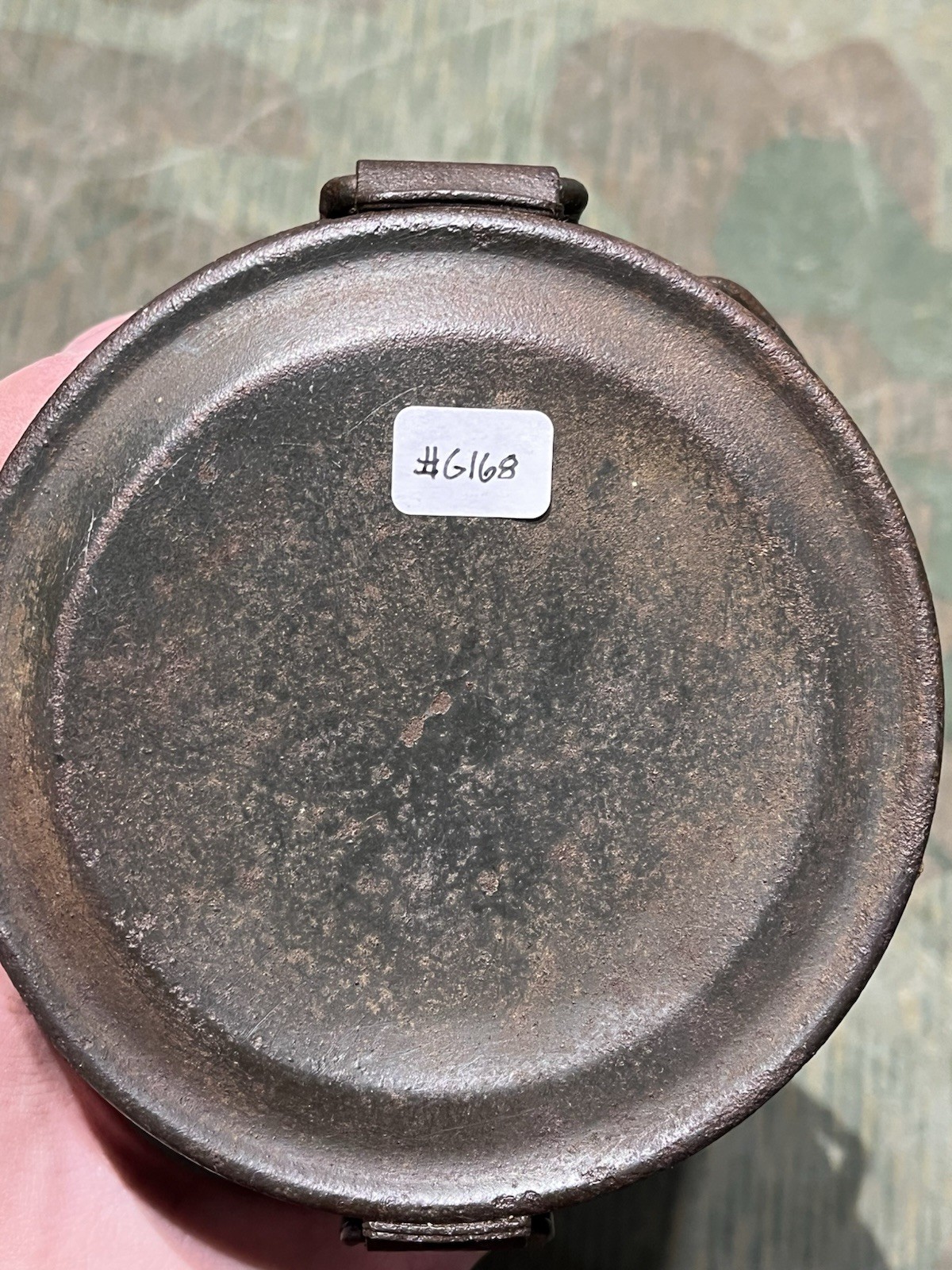 Original WW2 German GM38 Gas Mask, Filter, & Canister Marked AGO 1943 - Image 19
