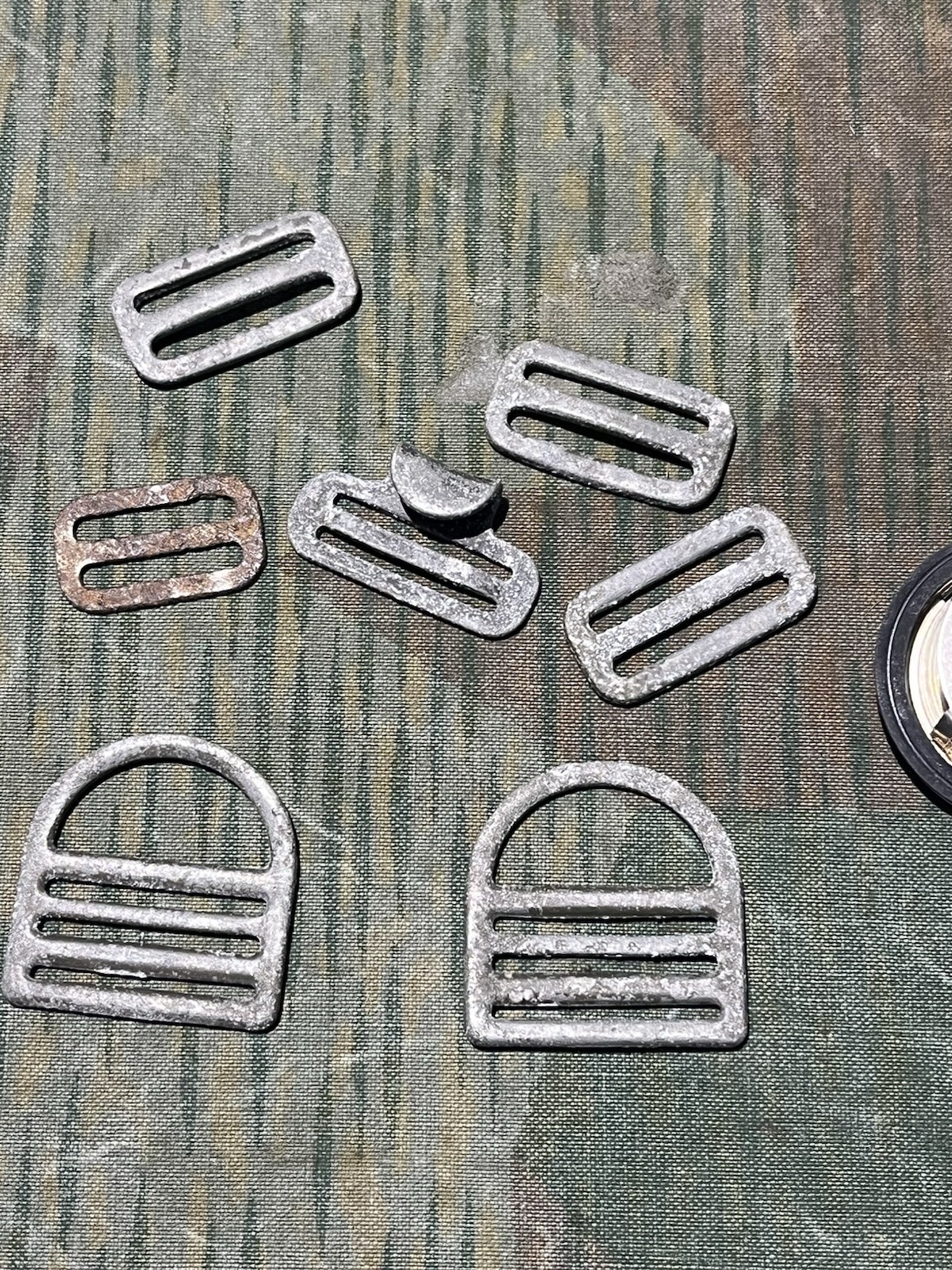 Original WW2 German GM30 / GM38 Gas Mask Spare Parts Lot - Image 5