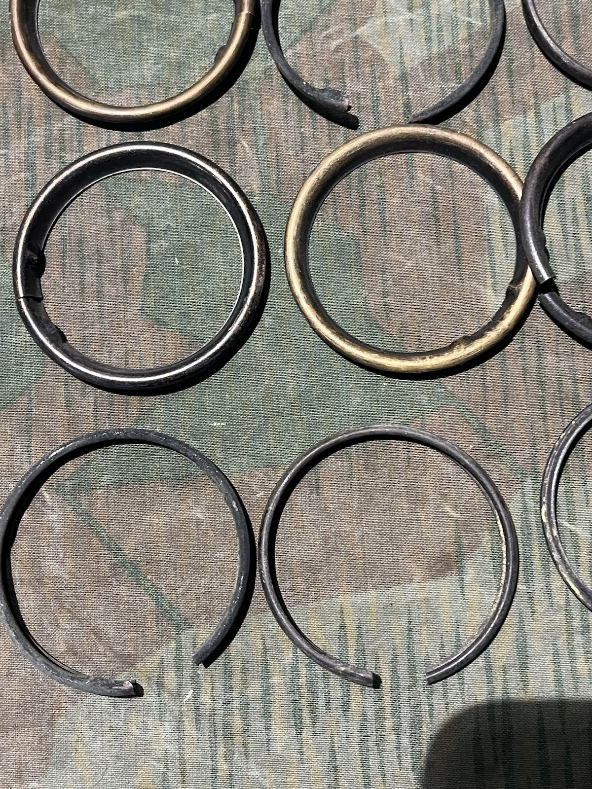 Original WW2 German GM30 / GM38 Gas Mask Spare Parts Lot - Image 8