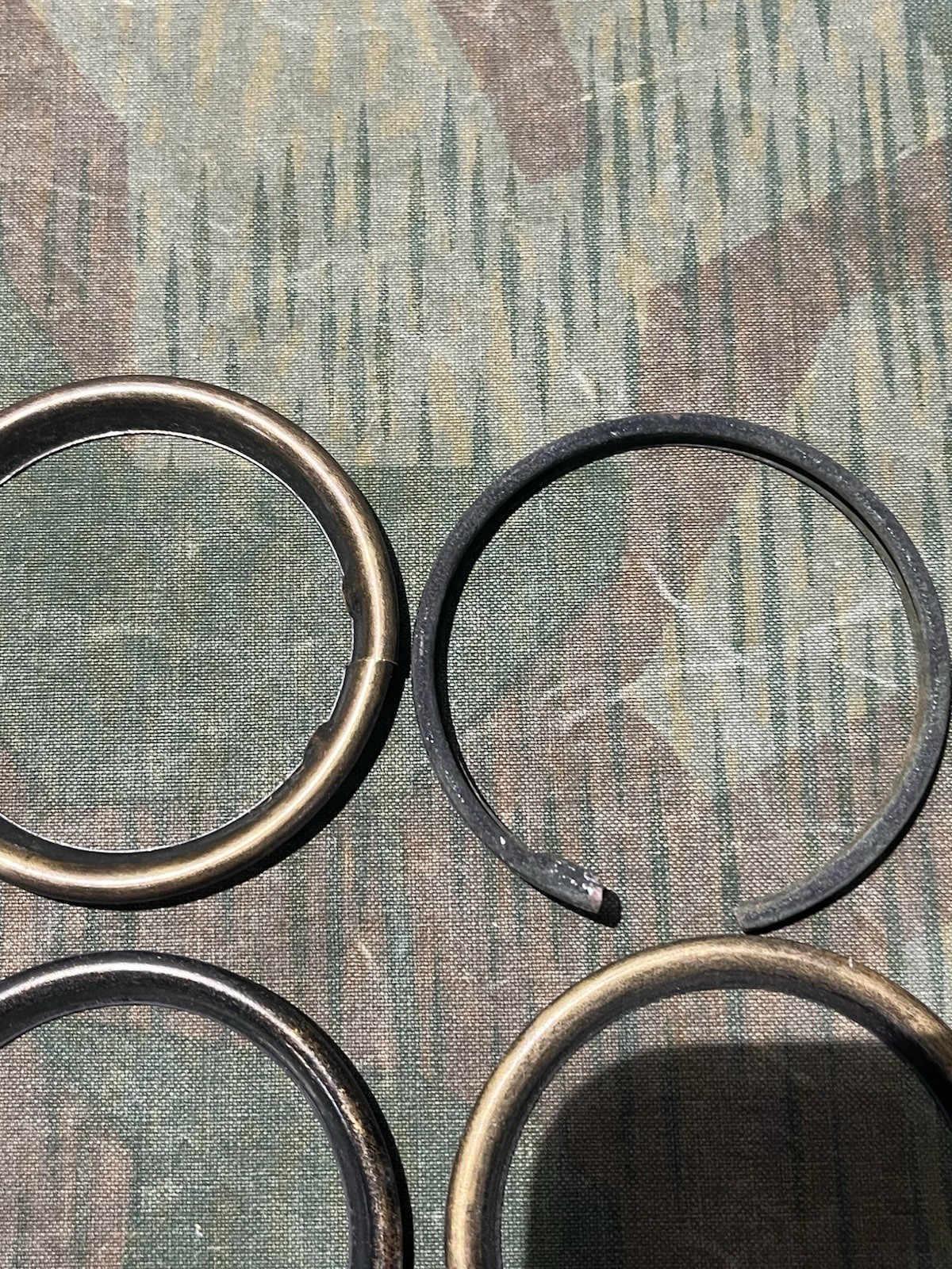 Original WW2 German GM30 / GM38 Gas Mask Spare Parts Lot - Image 11