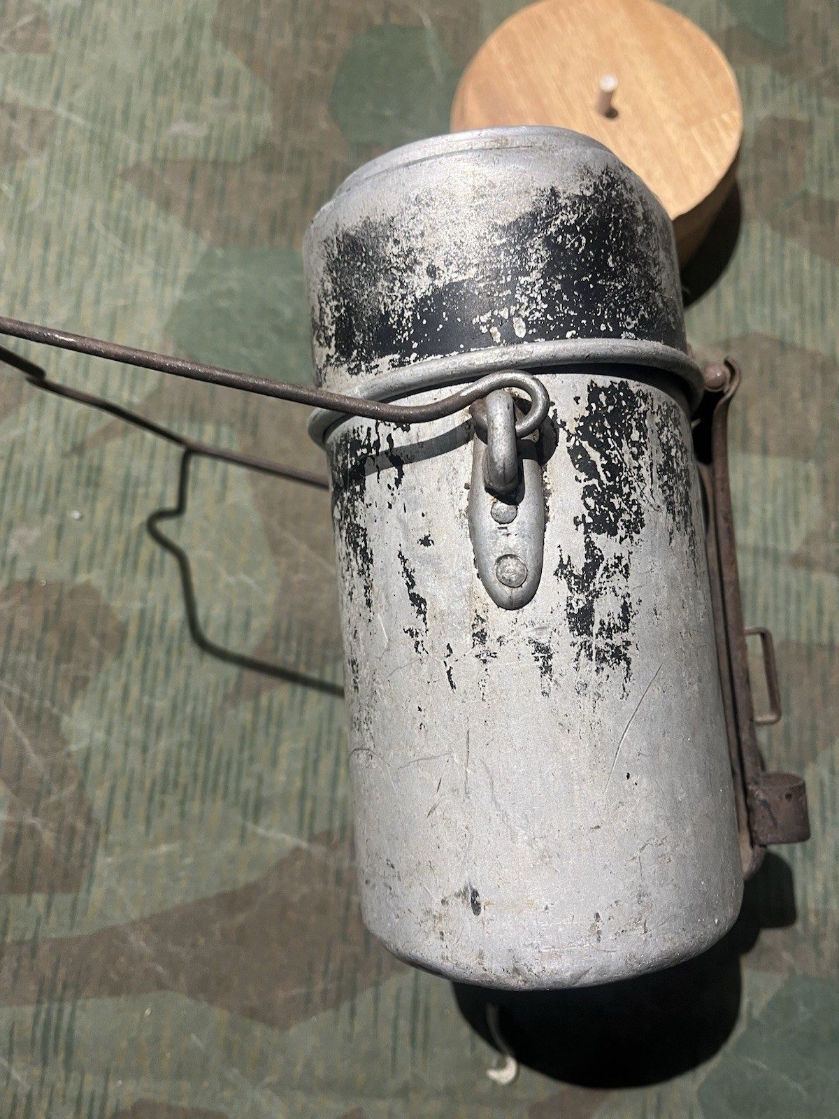 Original WW1 / WW2 German M1910 Style Mess Tin Kit - Image 6