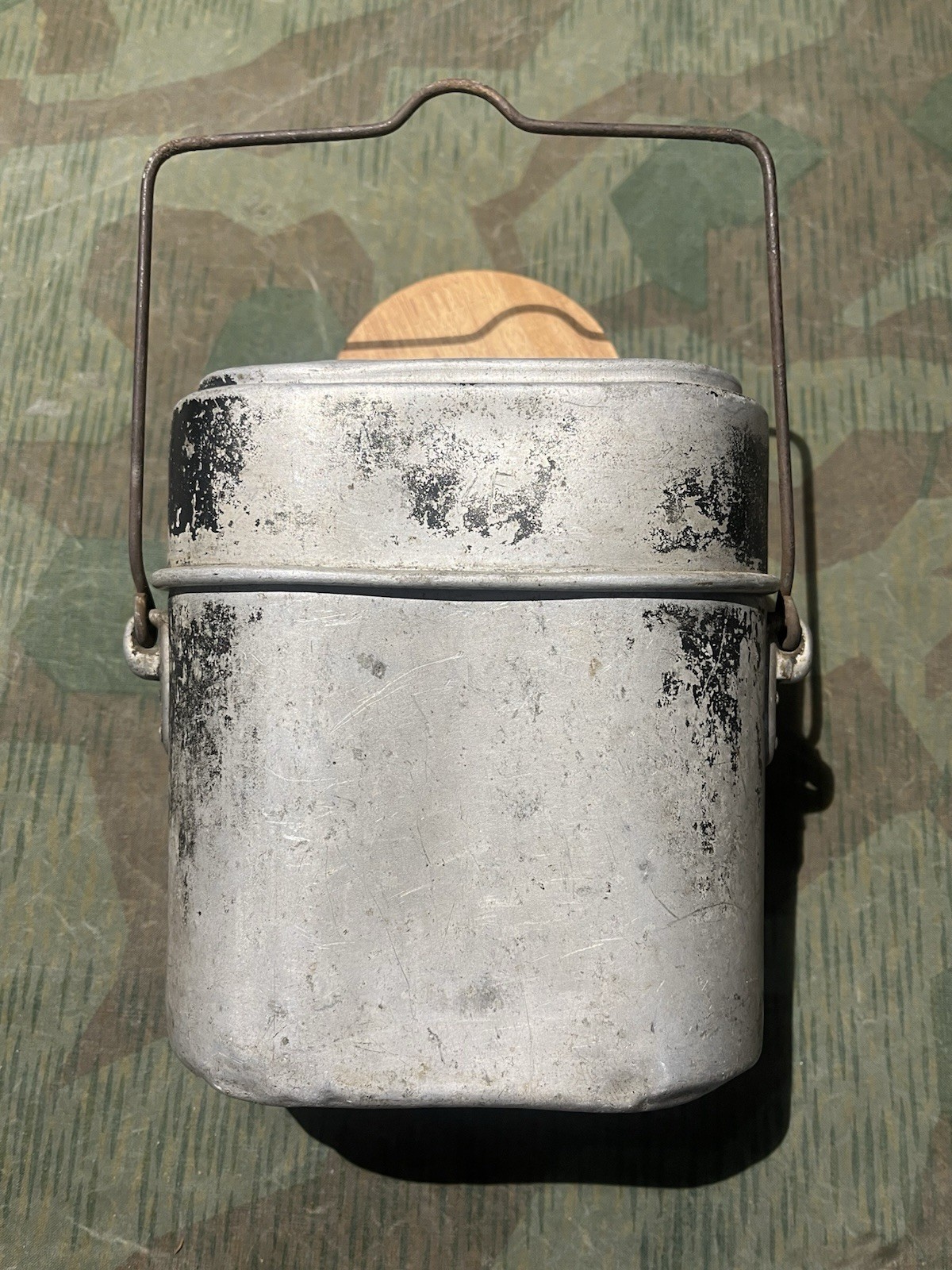 Original WW1 / WW2 German M1910 Style Mess Tin Kit - Image 7