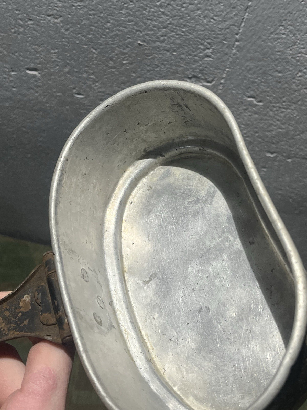 Original WW1 / WW2 German M1910 Style Mess Tin Kit - Image 13