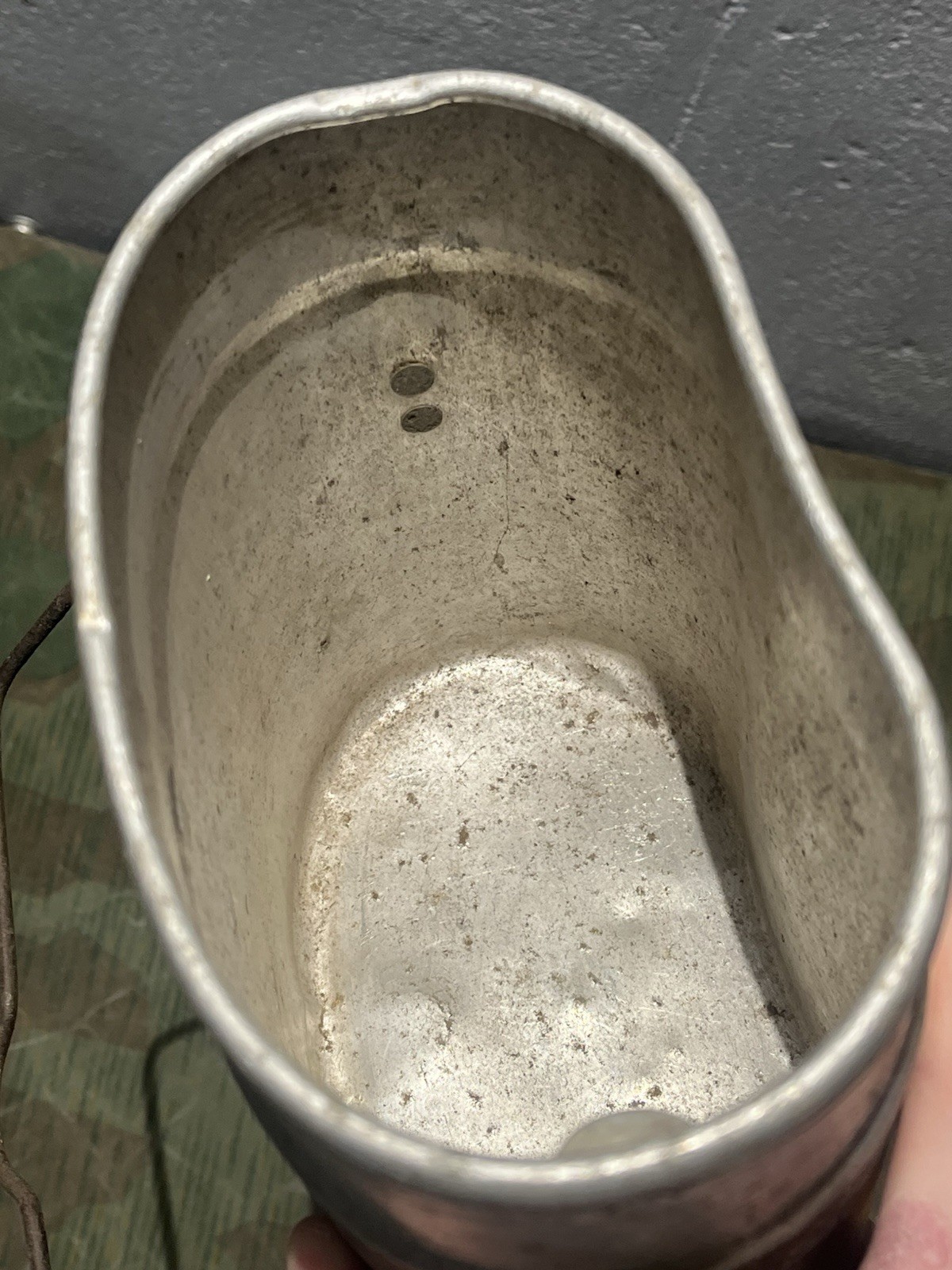 Original WW1 / WW2 German M1910 Style Mess Tin Kit - Image 14