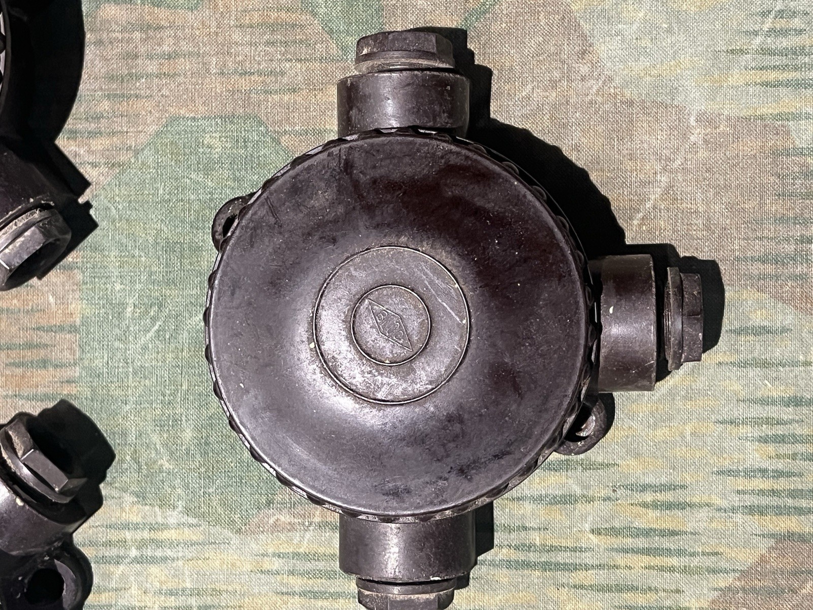 WW2 German / French Original Bunker Bakelite Electrical Junction Boxes - Image 4