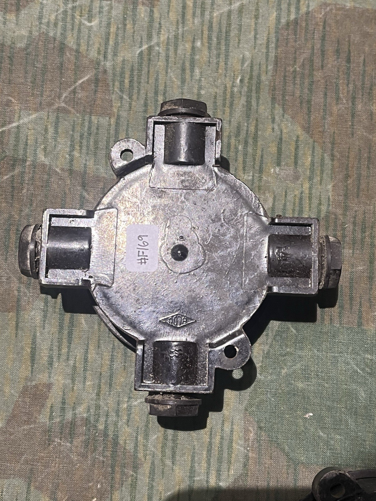 WW2 German / French Original Bunker Bakelite Electrical Junction Boxes - Image 7