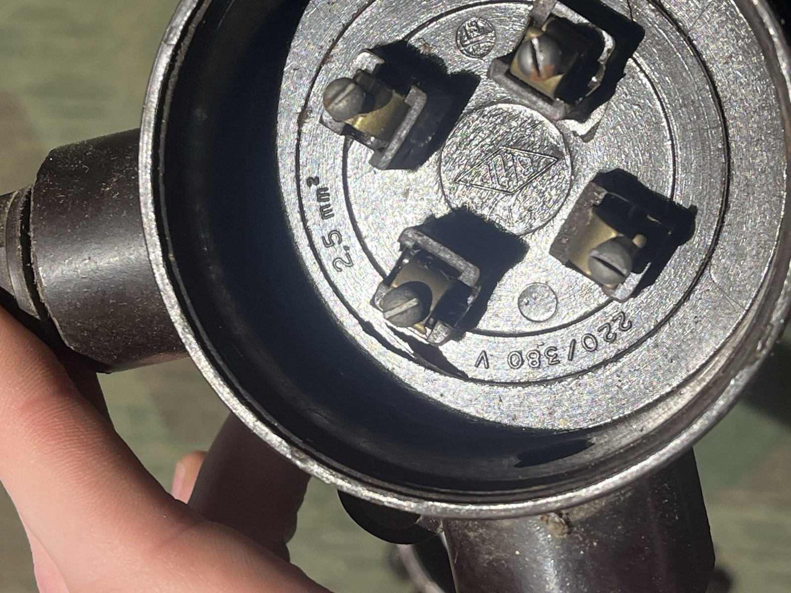WW2 German / French Original Bunker Bakelite Electrical Junction Boxes - Image 16