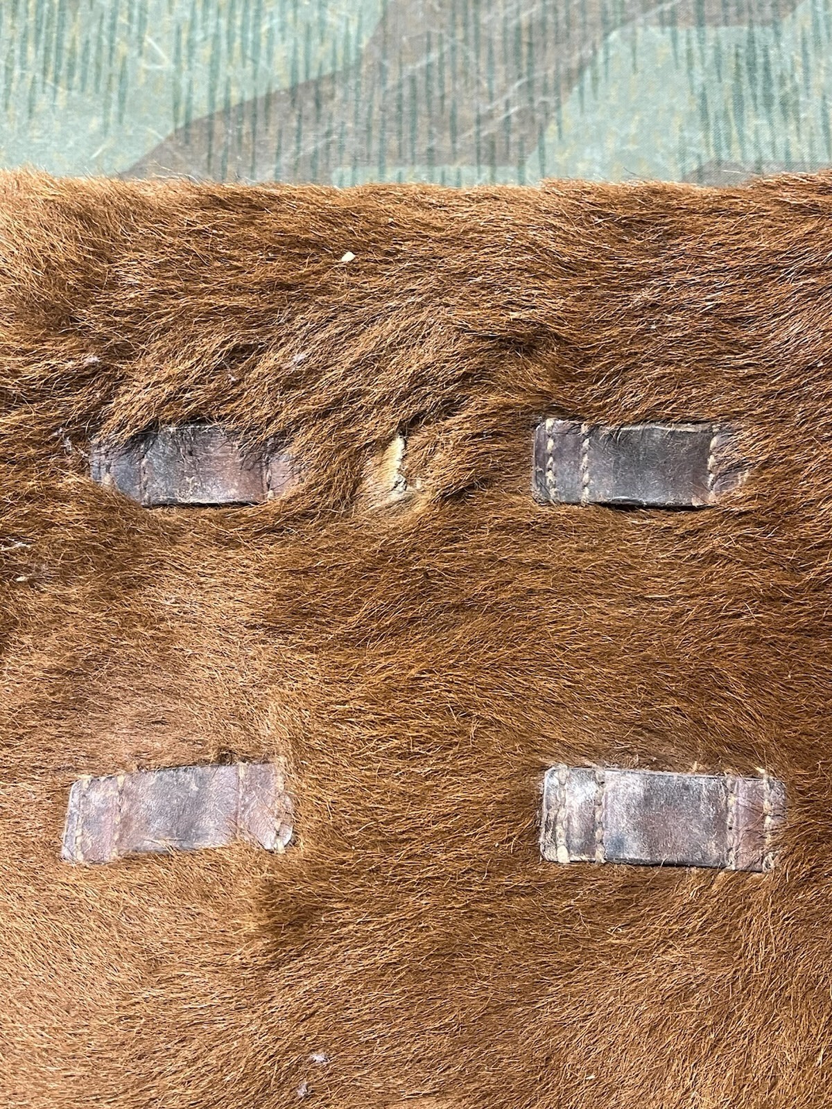 Original WW2 German RAD Uniform M34 Pony Fur Tornister Backpack Marked 1939 - Image 4