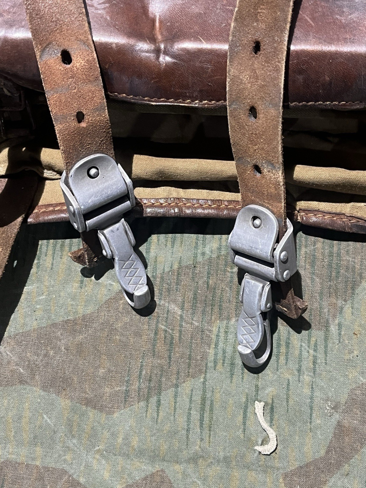 Original WW2 German RAD Uniform M34 Pony Fur Tornister Backpack Marked 1939 - Image 10