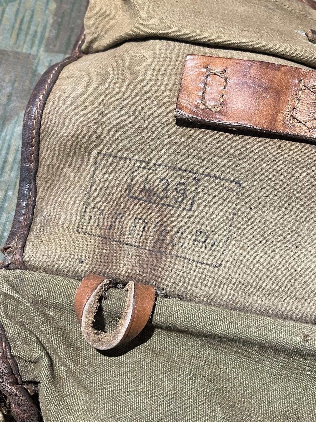 Original WW2 German RAD Uniform M34 Pony Fur Tornister Backpack Marked 1939 - Image 18