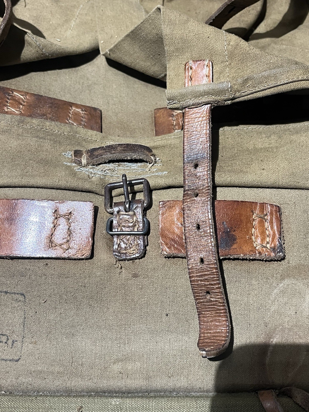 Original WW2 German RAD Uniform M34 Pony Fur Tornister Backpack Marked 1939 - Image 19