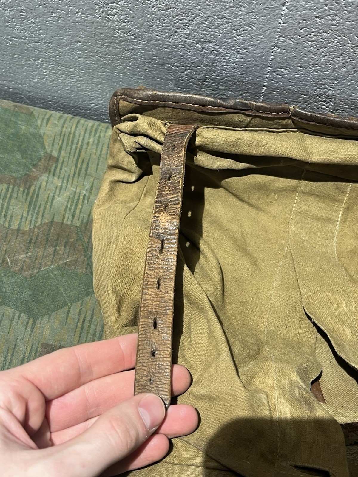 Original WW2 German RAD Uniform M34 Pony Fur Tornister Backpack Marked 1939 - Image 21
