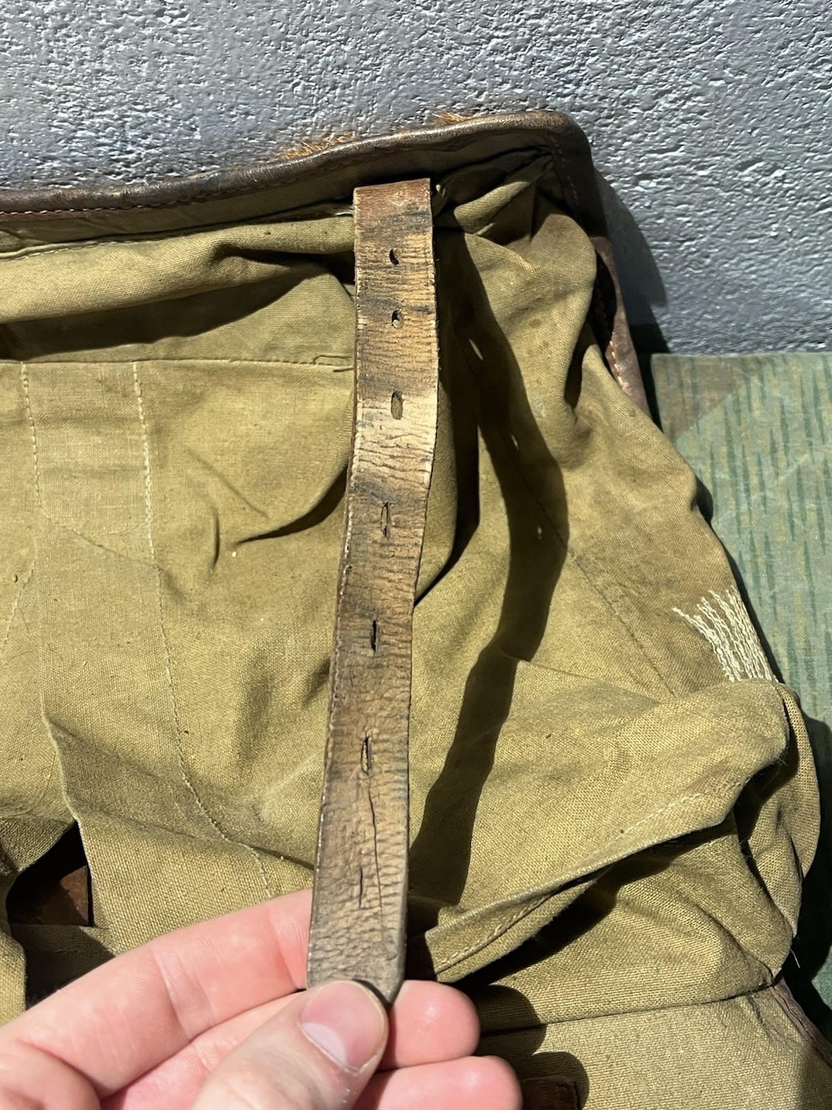Original WW2 German RAD Uniform M34 Pony Fur Tornister Backpack Marked 1939 - Image 22