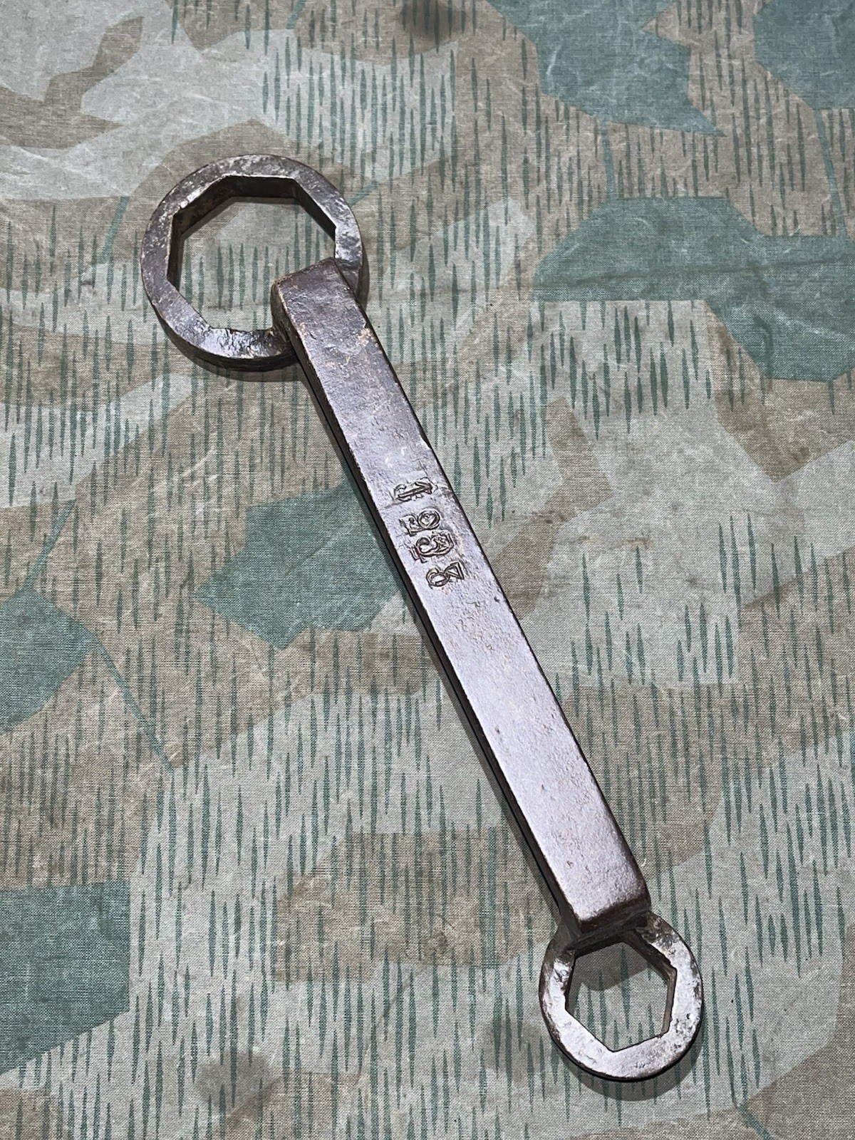 Original WW2 German Bunker / Vehicle Tool Wrench 1933 Marked - Image 2
