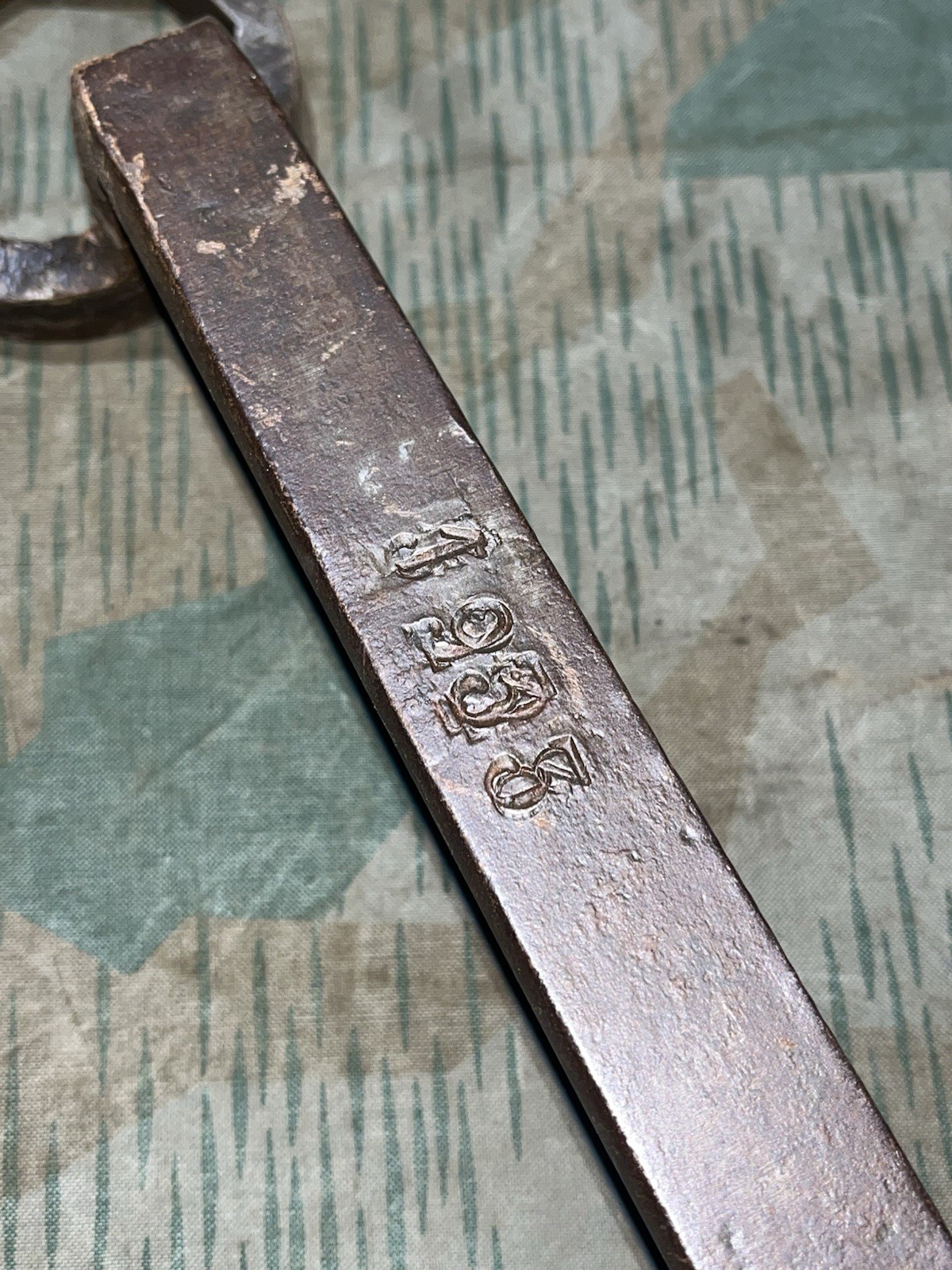 Original WW2 German Bunker / Vehicle Tool Wrench 1933 Marked - Image 4