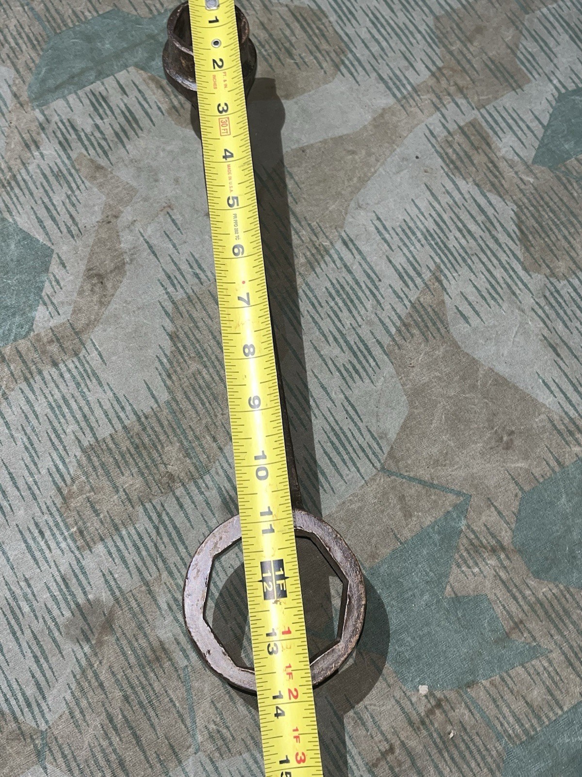 Original WW2 German Bunker / Vehicle Tool Wrench 1933 Marked - Image 7