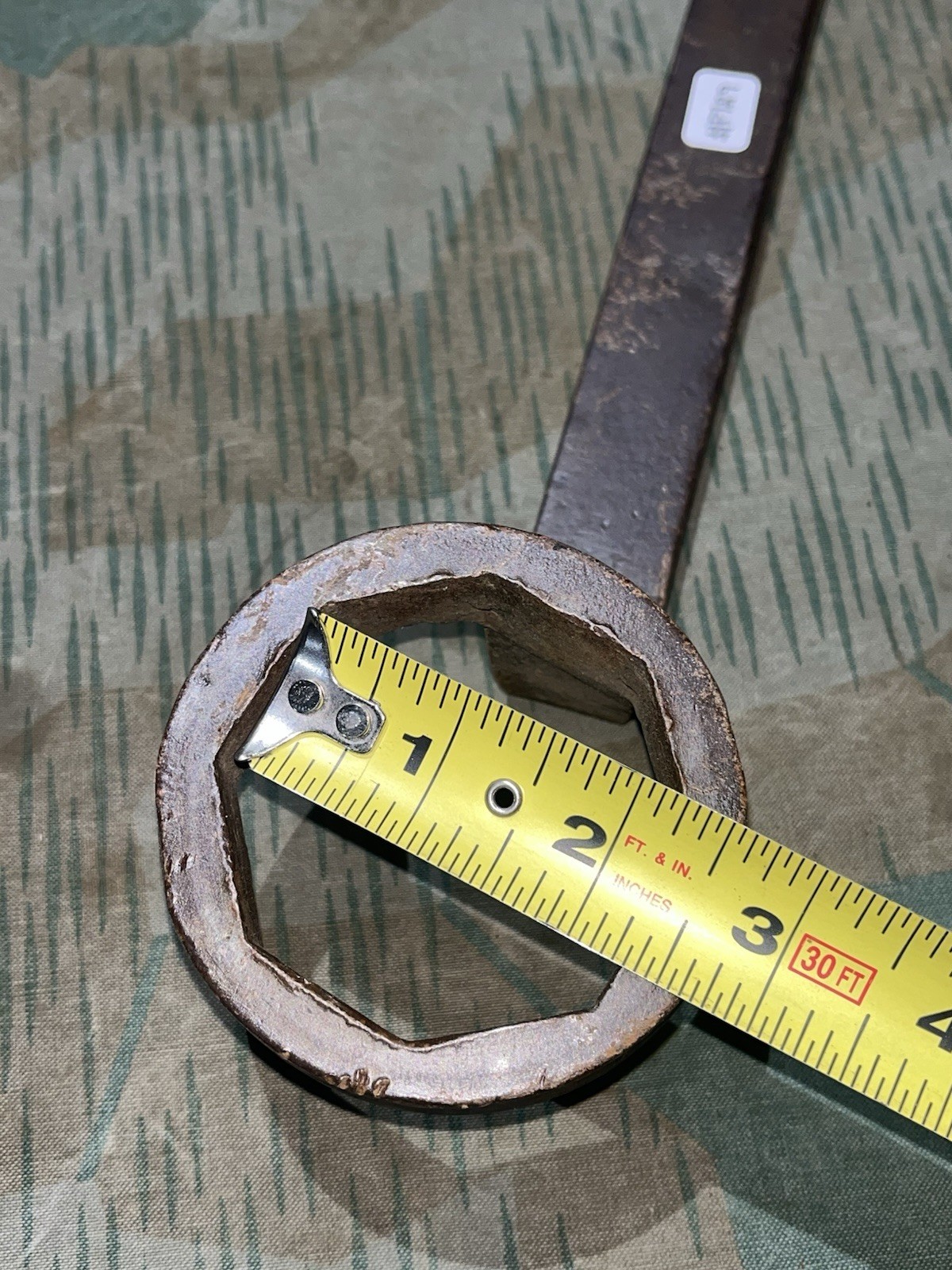 Original WW2 German Bunker / Vehicle Tool Wrench 1933 Marked - Image 8