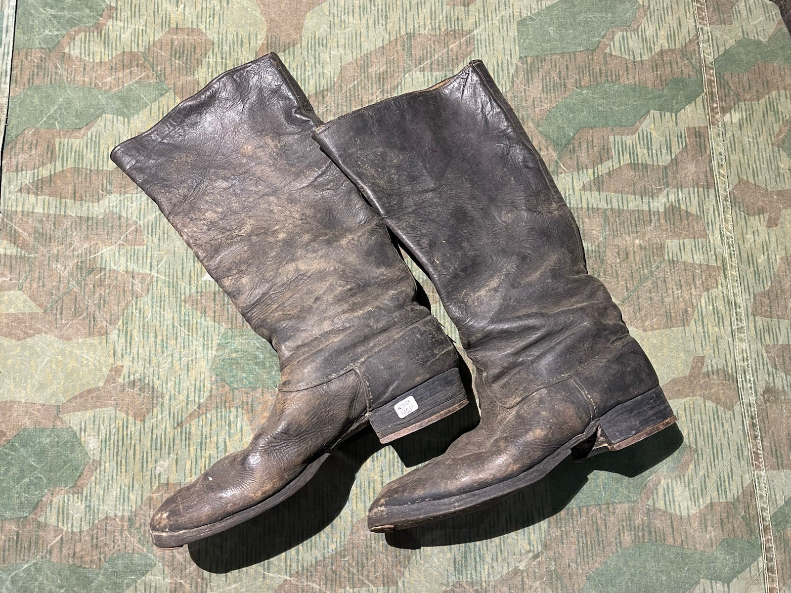 Size 10 Original WW2 German Uniform Combat / Marching Jack Boots