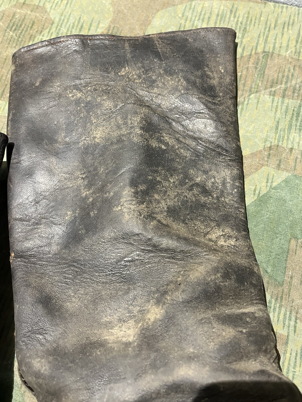 Size 10 Original WW2 German Uniform Combat / Marching Jack Boots - Image 8