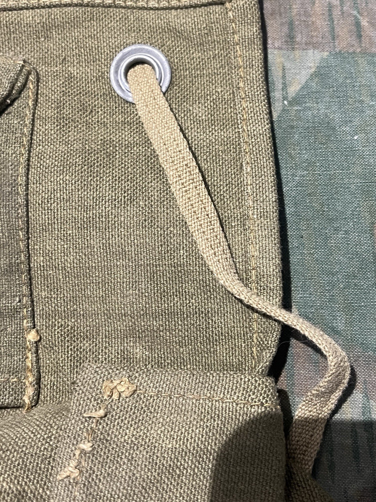 Original WW2 German Uniform A-Frame's Storage Bag Pouch 1943 Dated - Image 7